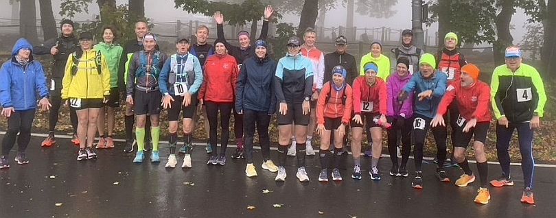 Bild vor dem Start zum 38. Hoherodskopflauf